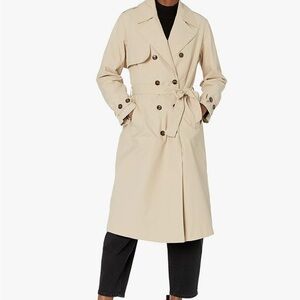 The Drop Beige Women's Trench Coat